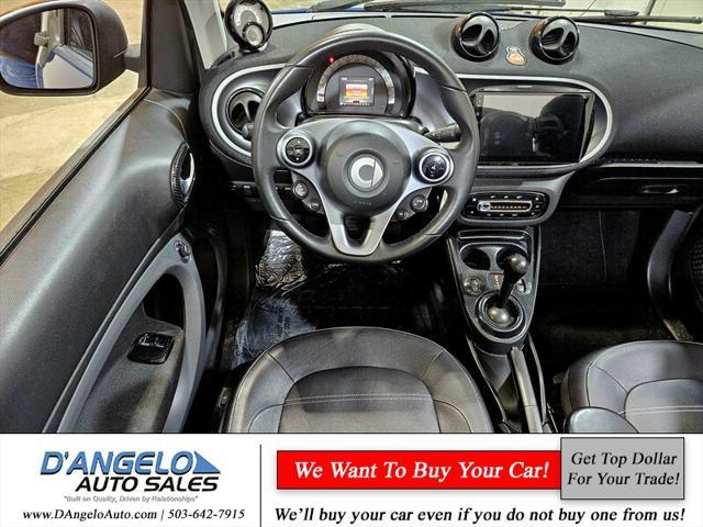 used 2017 smart ForTwo car, priced at $18,900
