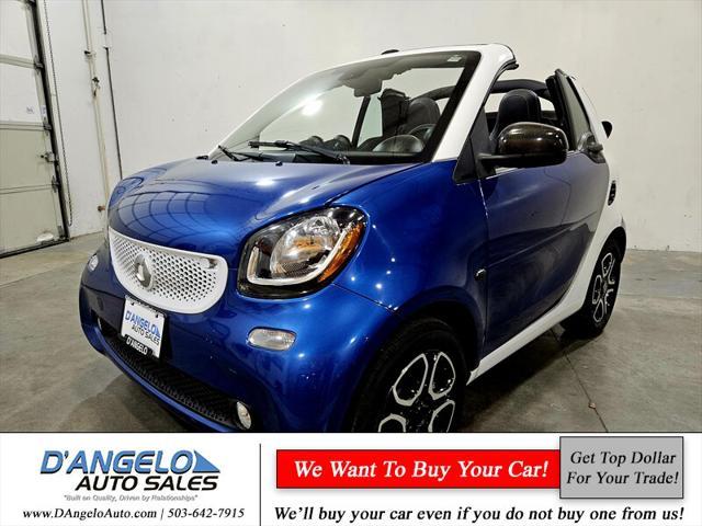 used 2017 smart ForTwo car, priced at $18,900