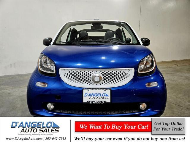used 2017 smart ForTwo car, priced at $18,900
