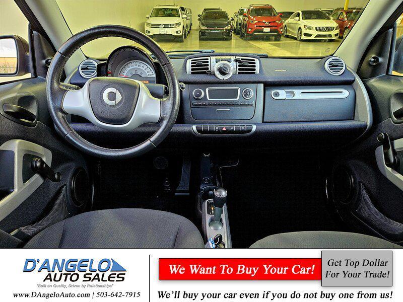 used 2015 smart ForTwo car, priced at $6,988