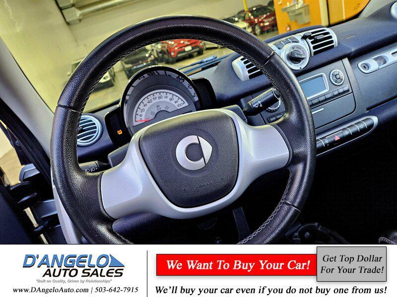 used 2015 smart ForTwo car, priced at $6,988