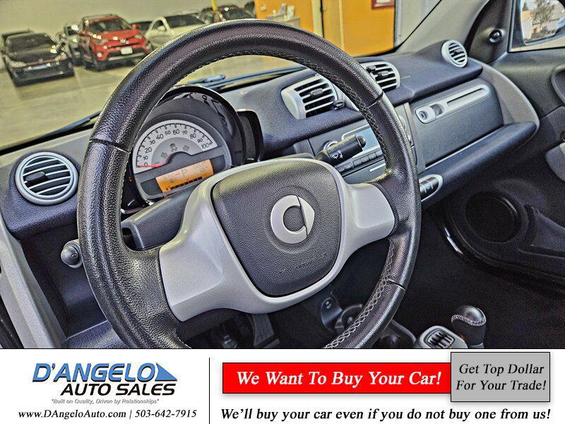 used 2015 smart ForTwo car, priced at $6,988
