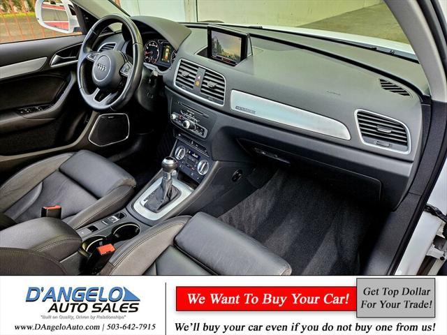 used 2015 Audi Q3 car, priced at $14,988