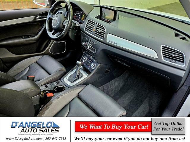 used 2015 Audi Q3 car, priced at $14,988