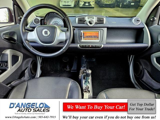 used 2015 smart ForTwo car, priced at $9,995