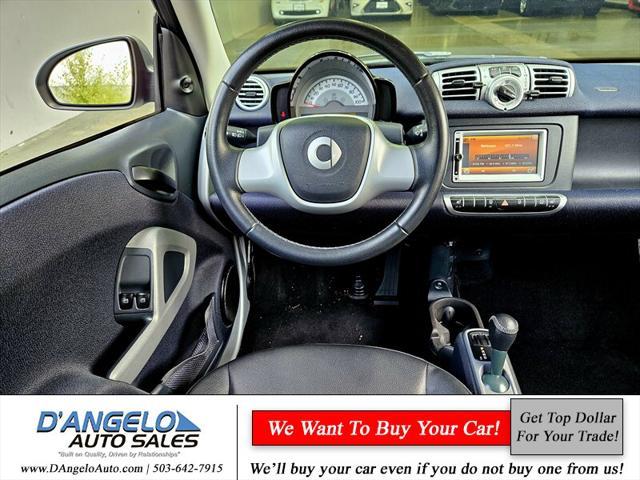 used 2015 smart ForTwo car, priced at $9,995