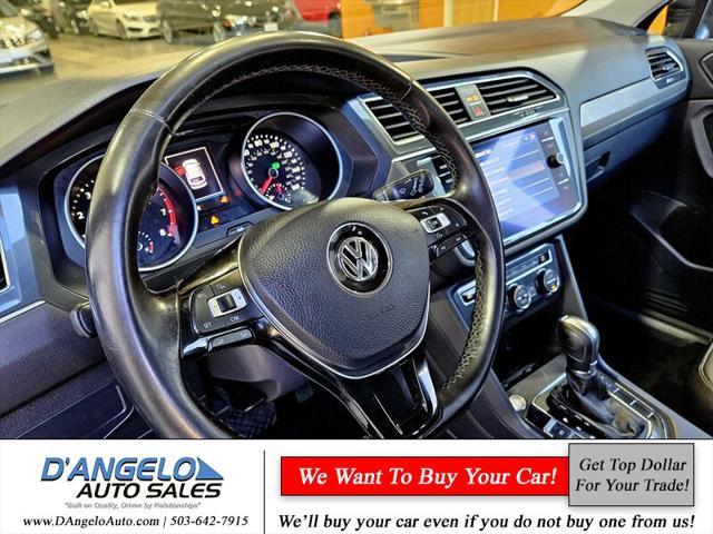 used 2018 Volkswagen Tiguan car, priced at $14,950