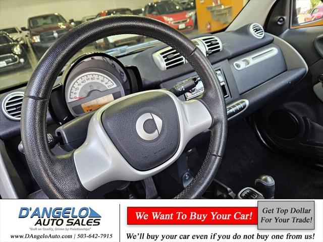 used 2013 smart ForTwo car, priced at $7,995