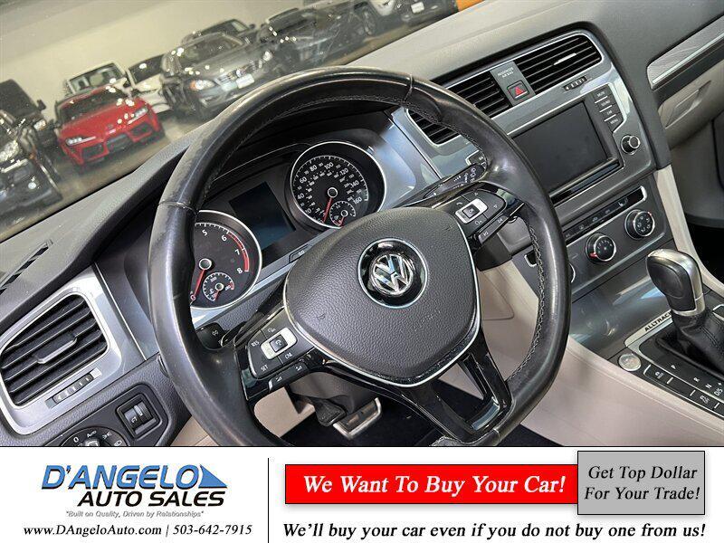 used 2017 Volkswagen Golf Alltrack car, priced at $16,900