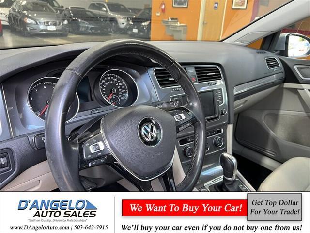 used 2017 Volkswagen Golf Alltrack car, priced at $19,995
