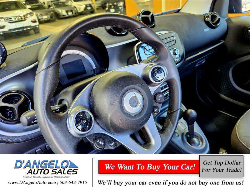 used 2019 smart EQ ForTwo car, priced at $13,900