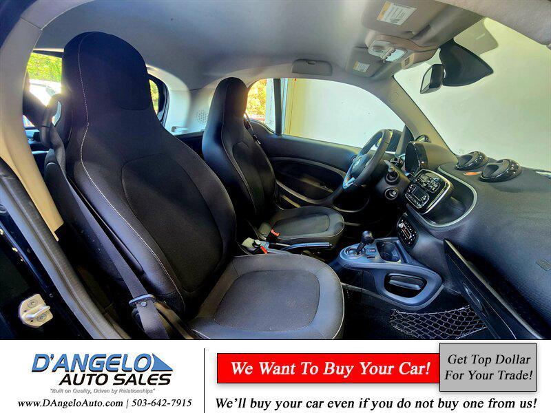 used 2019 smart EQ ForTwo car, priced at $13,900