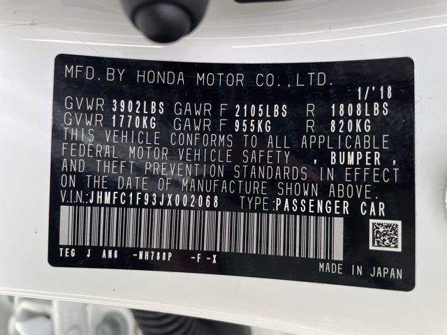 used 2018 Honda Civic car, priced at $20,595