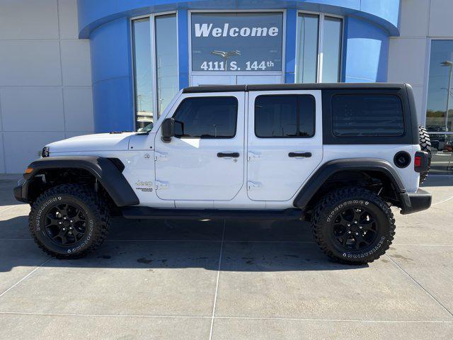 used 2021 Jeep Wrangler Unlimited car, priced at $31,875