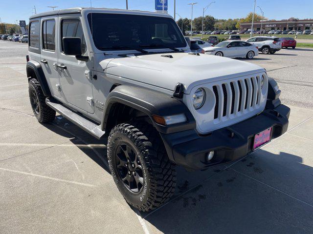 used 2021 Jeep Wrangler Unlimited car, priced at $31,875