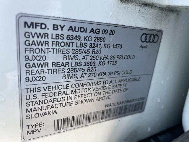 used 2021 Audi Q7 car, priced at $30,575