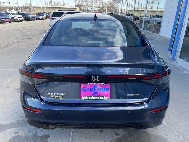 new 2025 Honda Accord Hybrid car, priced at $36,090