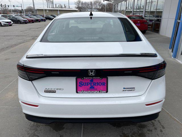 new 2024 Honda Accord Hybrid car, priced at $34,445