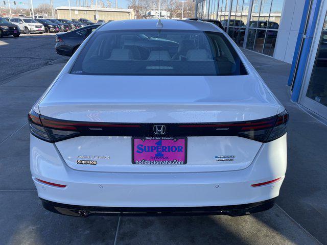 new 2025 Honda Accord Hybrid car, priced at $40,950