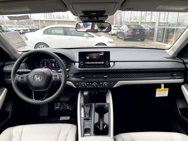 new 2025 Honda Accord car, priced at $31,755
