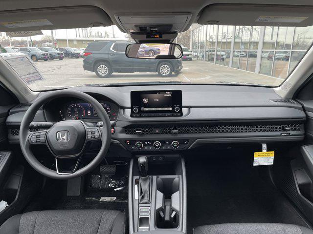 new 2025 Honda Accord car, priced at $31,755