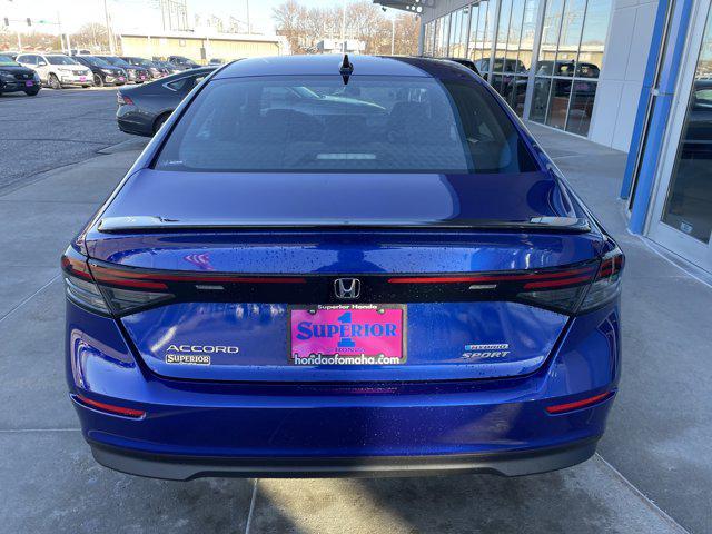 new 2025 Honda Accord Hybrid car, priced at $35,305