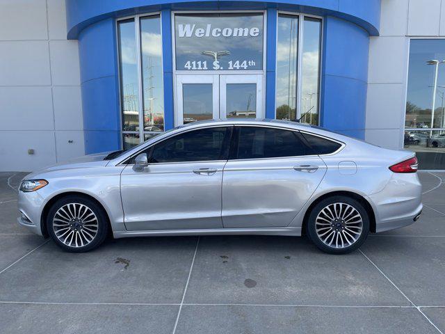 used 2017 Ford Fusion car, priced at $14,300