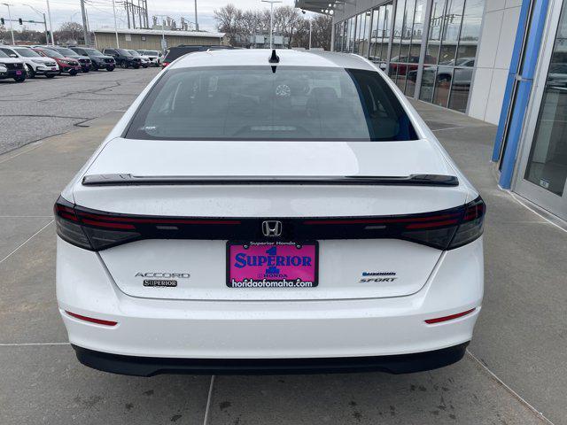 new 2025 Honda Accord Hybrid car, priced at $35,305