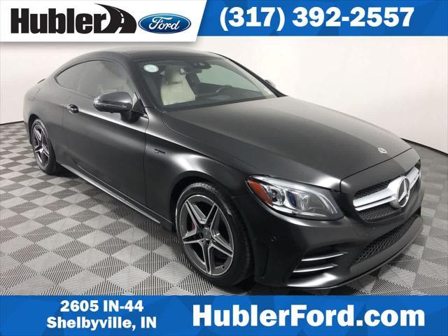 used 2021 Mercedes-Benz AMG C 43 car, priced at $37,989