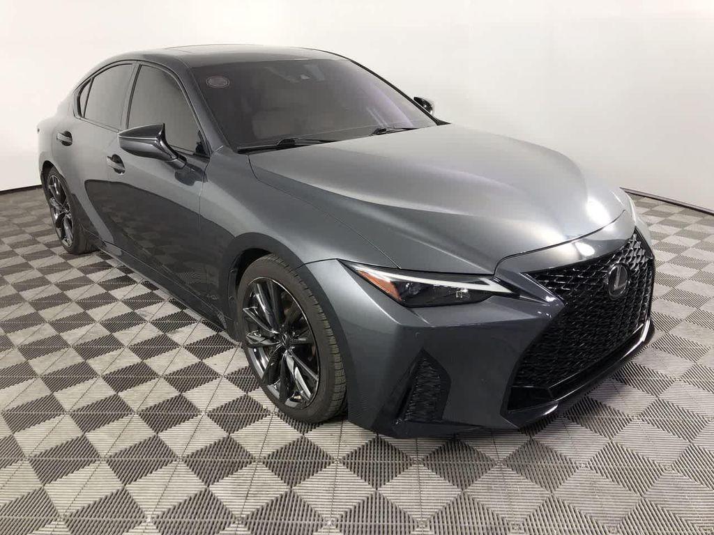 used 2021 Lexus IS 350 car, priced at $33,689