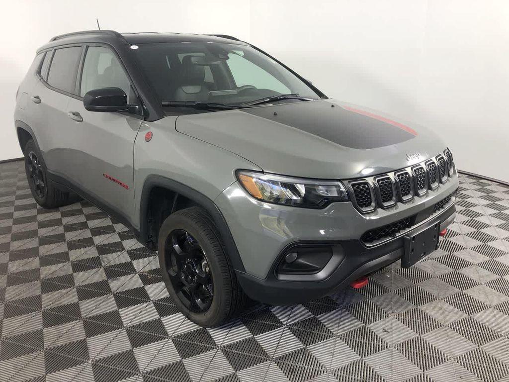 used 2023 Jeep Compass car, priced at $21,644