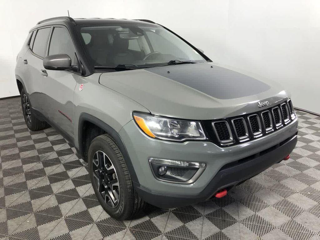 used 2021 Jeep Compass car, priced at $15,729