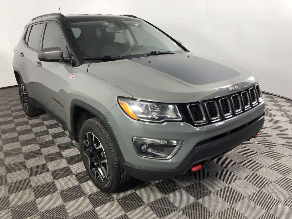used 2021 Jeep Compass car, priced at $15,729