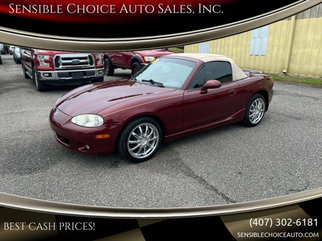 used 2003 Mazda MX-5 Miata car, priced at $12,788