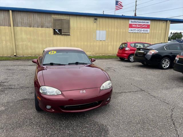 used 2003 Mazda MX-5 Miata car, priced at $12,788