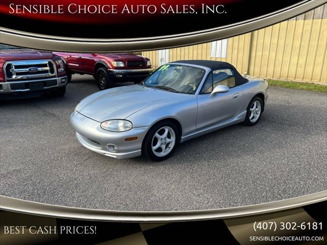 used 1999 Mazda MX-5 Miata car, priced at $10,688