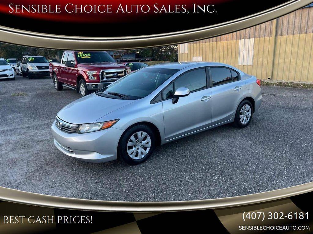 used 2012 Honda Civic car, priced at $7,488