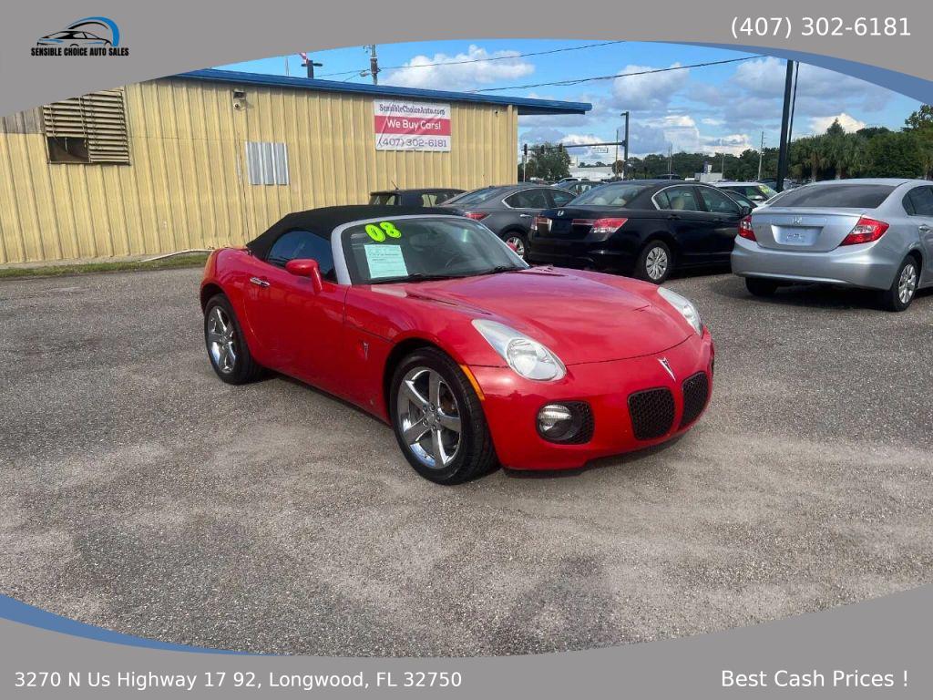 used 2008 Pontiac Solstice car, priced at $12,988