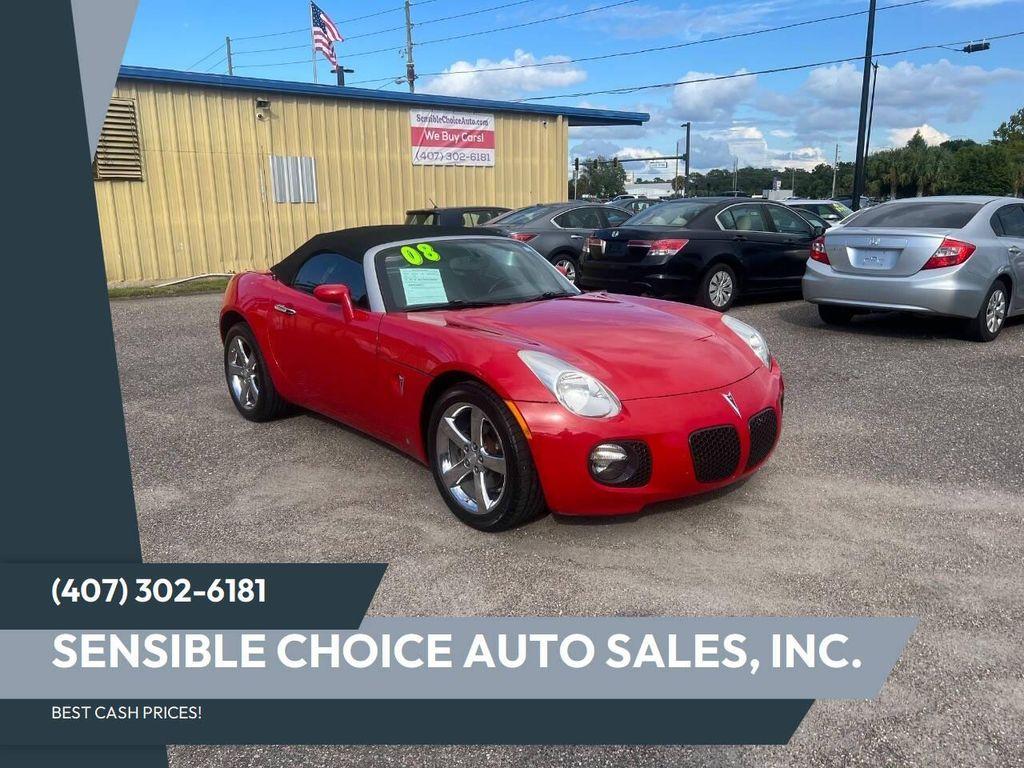 used 2008 Pontiac Solstice car, priced at $13,988
