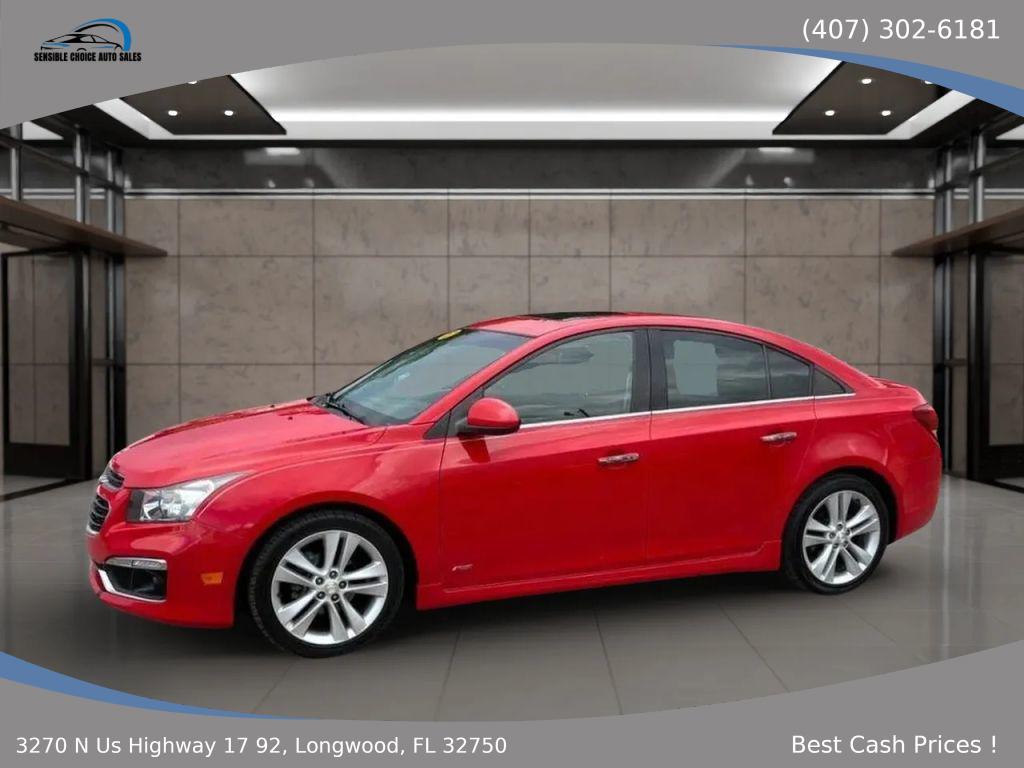 used 2015 Chevrolet Cruze car, priced at $6,988