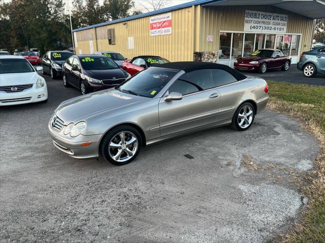 used 2005 Mercedes-Benz CLK-Class car, priced at $7,988