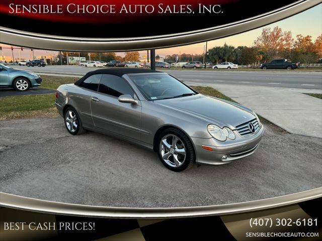 used 2005 Mercedes-Benz CLK-Class car, priced at $7,988