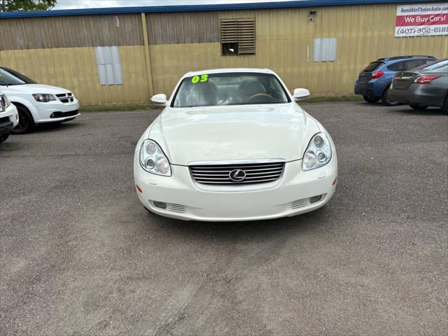 used 2003 Lexus SC 430 car, priced at $16,488