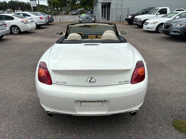 used 2003 Lexus SC 430 car, priced at $16,488
