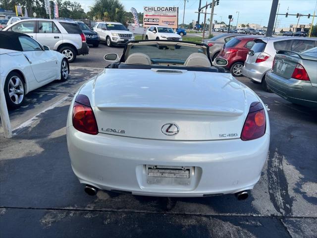 used 2003 Lexus SC 430 car, priced at $16,988