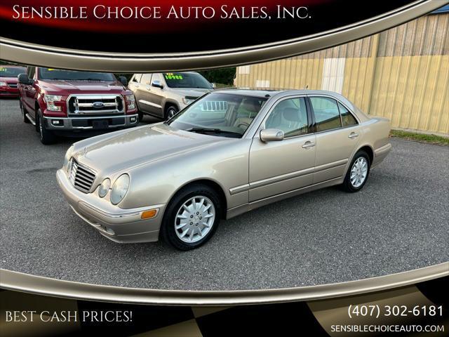 used 2001 Mercedes-Benz E-Class car, priced at $4,488