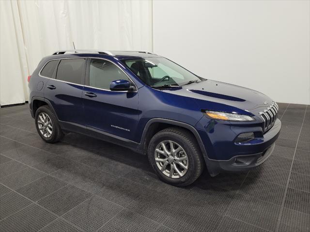 used 2018 Jeep Cherokee car, priced at $14,895