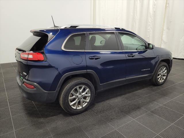 used 2018 Jeep Cherokee car, priced at $14,895