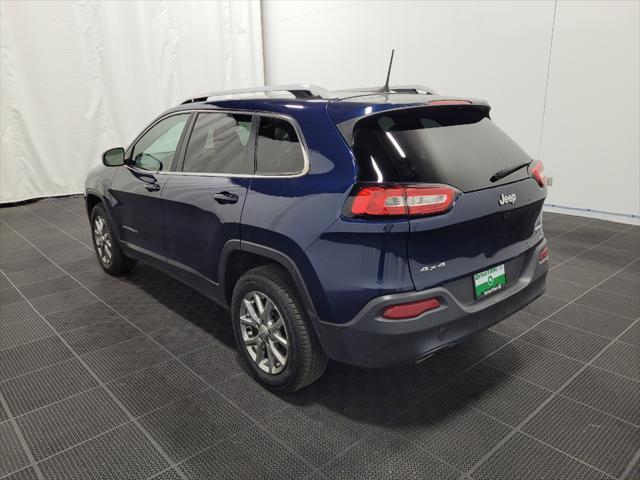 used 2018 Jeep Cherokee car, priced at $14,895