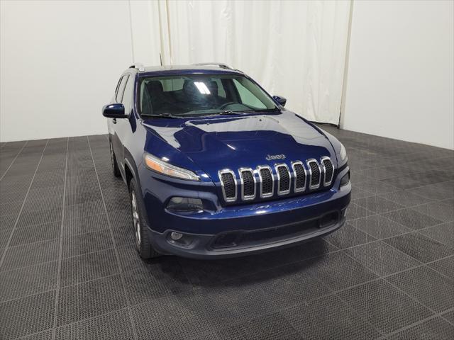 used 2018 Jeep Cherokee car, priced at $14,895